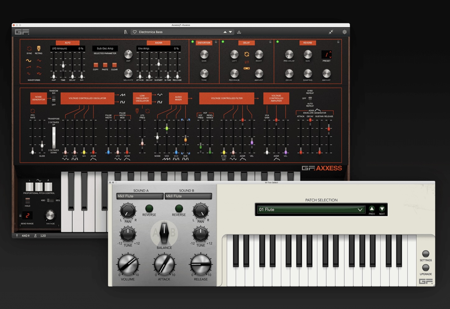 GForce M-Tron Select & Axxess Synth Bundle